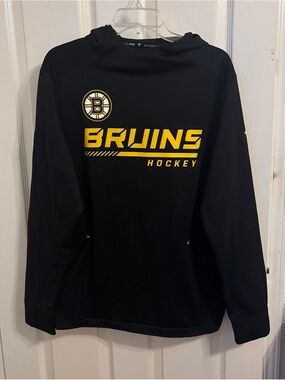 Boston Bruins Fanatics Authentic Pro lightweight pullover hoodie Black Men's L